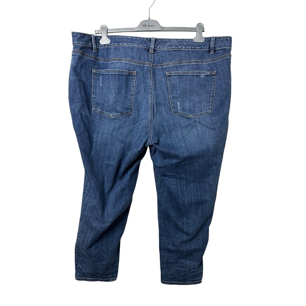 VGC Talbots Jeans Flawless Five-Pocket Denim Boyfriend Womens Plus 22W - Picture 2 of 2